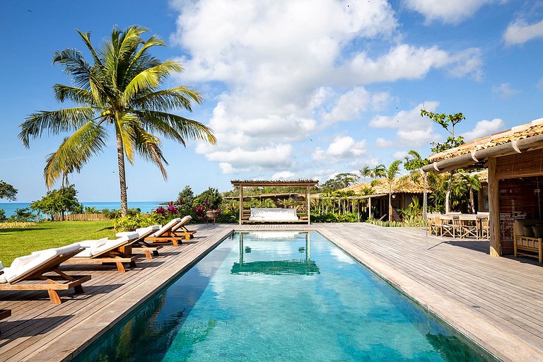 Villa incrível com charme baiano em Trancoso