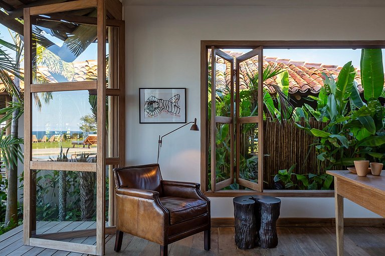 Villa incrível com charme baiano em Trancoso