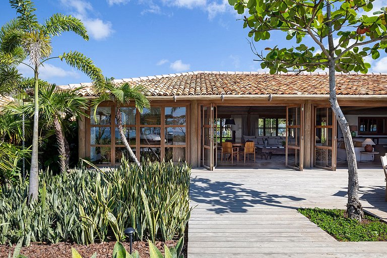 Villa incrível com charme baiano em Trancoso