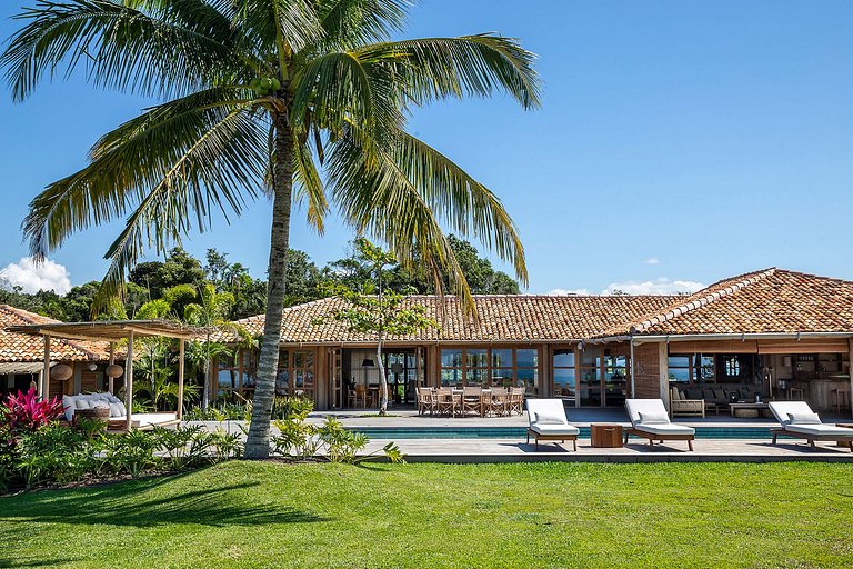 Villa incrível com charme baiano em Trancoso