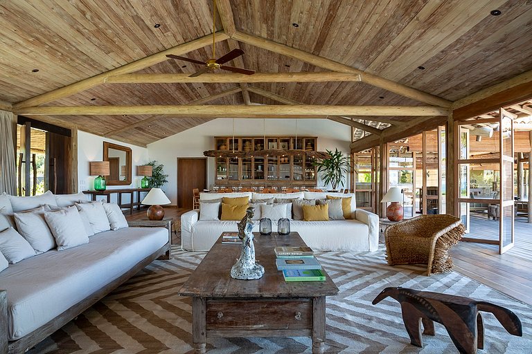 Villa incrível com charme baiano em Trancoso