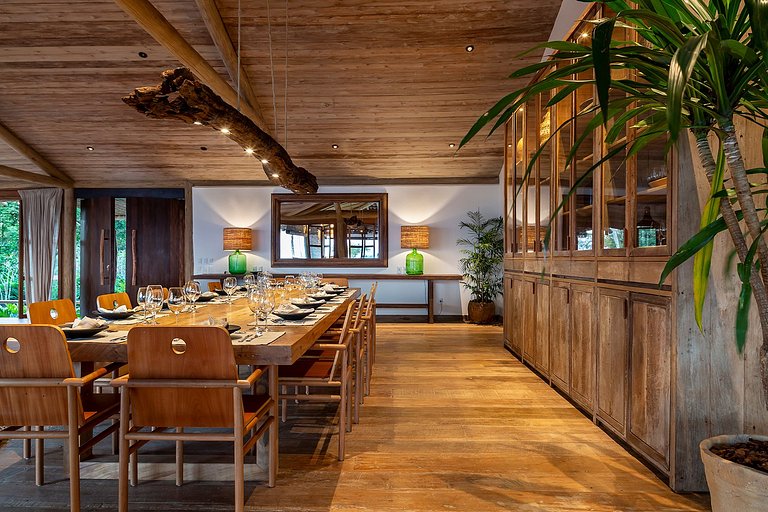 Villa incrível com charme baiano em Trancoso