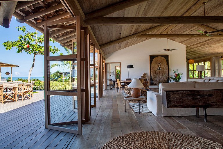 Villa incrível com charme baiano em Trancoso