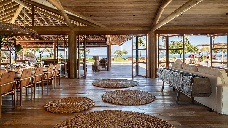 Villa incrível com charme baiano em Trancoso