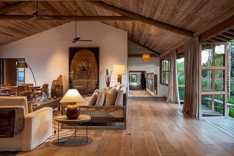 Villa incrível com charme baiano em Trancoso