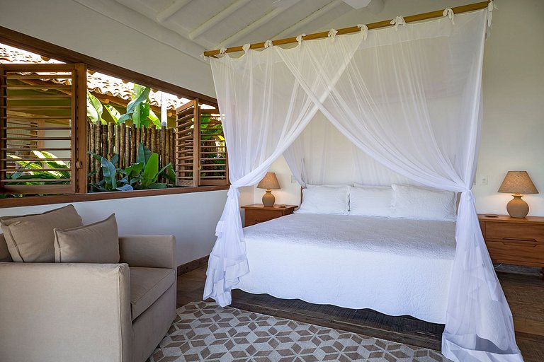 Villa incrível com charme baiano em Trancoso