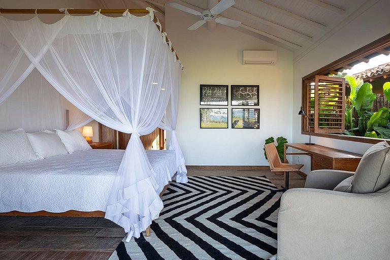 Villa incrível com charme baiano em Trancoso