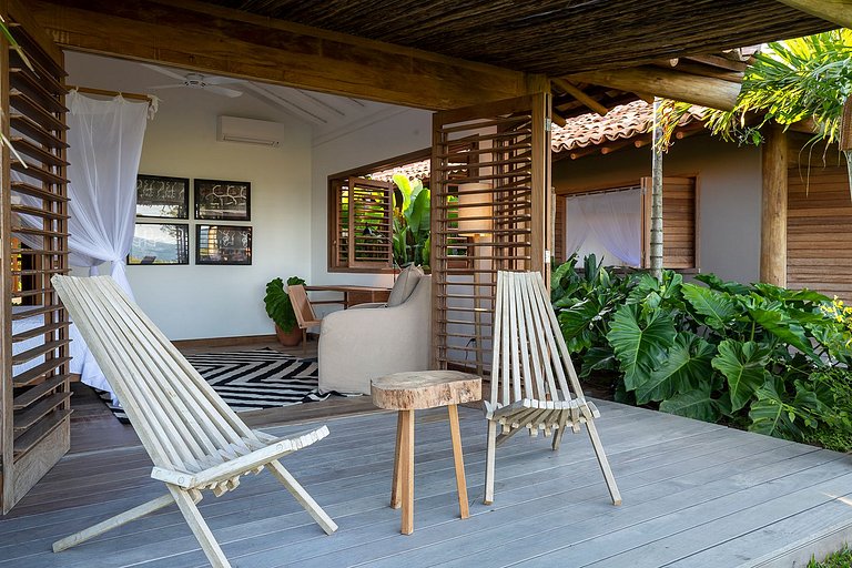 Villa incrível com charme baiano em Trancoso